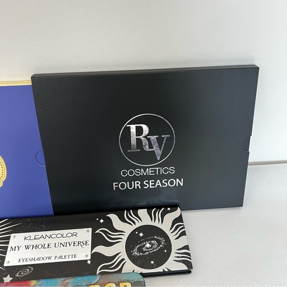 Lot 5 pieces Beauty Creations Aurora RV Cosmetics Palette W7 Okalan Kleancolor - Picture 9 of 13